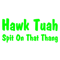 Sticker ,,Hawk Tuah,,